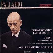 Palladio - Tchaikovsky: Symphony no 4;  Liszt / Mitropoulos