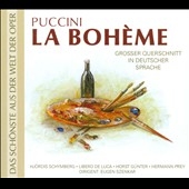 Puccini: La Boheme (in German/Highlights) / Eugen Szenkar, North German Radio SO, Hjordis Schymberg, etc