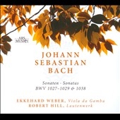 J.S.Bach: 3 Sonatas for Viola da Gamba BWV1027-1029, Trio Sonata BWV1038