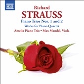 Amelia Piano Trio/R.Strauss Piano Trios No.1, No.2, Works for Piano Quartet[8570896]