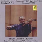 Accardo Edition - Mozart: Violin Concertos Vol 1 / Prague CO