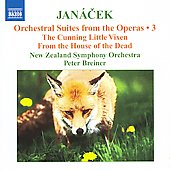 Janacek: Orchestral Suites from the Operas Vol.3 / Peter Breiner, New Zealand SO Janacek: Orchestral Suites from the Operas Vol.3 / Peter Breiner, New Zealand SO