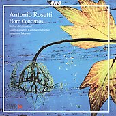 Rosetti: Horn Concertos / Klaus Wallendorf, Sarah Willis, Johannes Moesus, Mannheim Kurpfalz Chamber Orchestra