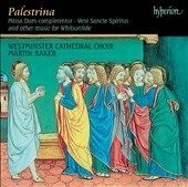 Palestrina: Missa Dum Complerentur, etc / Baker, Westminster