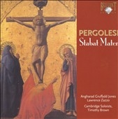 ティモシー・ブラウン (Conductor)/Pergolesi： Stabat Mater； Salve Regina[BRL93262]