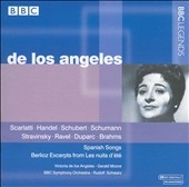 De Los Angeles - Scarlatti, Handel, Berlioz, et al / Moore
