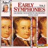 Mozart: Early Symphonies Vol 1 / Hans Graf