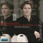 Хƥ󡦥󥬡/J.S.Bach Six Suites for Violoncello Solo BWV.1007-BWV.1012 (6,7,9/2007) / Sebastian Klinger(vc)[OC718]