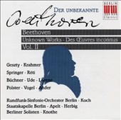Beethoven: Unknown Works, Volume 2 Beethoven: Unknown Works, Volume 2