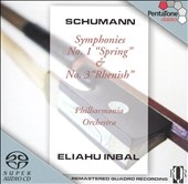 ˥塼եϡ˥ɸ/Schumann Symphonies no 1 &3 / Inbal, New Philharmonia[PTC5186111]