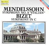 Mendelssohn: Symphony No. 4 "Italien";  Bizet / Gerhardt
