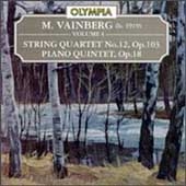 Vainberg Vol 4 - String Quartet, Piano Quintet
