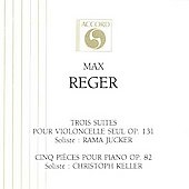Reger: Suites for Cello Solo, etc / Rama Jucker