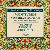 Historical Anthology - Monteverdi: Madrigali / Alfred Deller