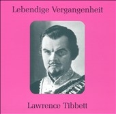 Lebendige Vergangenheit - Lawrence Tibbett Lebendige Vergangenheit - Lawrence Tibbett