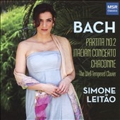 シモーネ・レイタン/J.S.Bach： Partita No.2, Italian Concerto, Chaconne[MS1665]