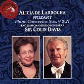 Mozart: Piano Concerto no 9 & 21 / de Laroccha, C Davis