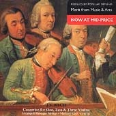 Merit - Bach: Concertos for 1, 2 & 3 Violins / Sand, et al