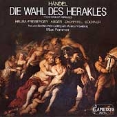 Haendel: The Choice of Hercules / Pommer, New Bach Collegium