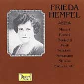 Frieda Hempel Sings Mozart, Handel, Reger, Rubinstein Frieda Hempel Sings Mozart, Handel, Reger, Rubinstein