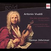 Vivaldi: Vier Jahreszeiten, Violin Concerto Op.8-5 "La Tempesta di Mare", etc / Thomas Zehetmair, Camerata Bern