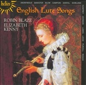 English Lute Songs -R.Johnson, T.Campion, J.Dowland, W.Lawes, etc (4/1999) / Robin Blaze(C-T), Elizabeth Kenny(lute)