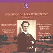 Felix Weingartner Vol 9 - Beethoven: Symphony no 9 Felix Weingartner Vol 9 - Beethoven: Symphony no 9