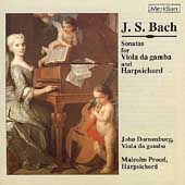 Bach: Sonatas for Viola da Gamba / Dornenburg, Proud