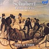 Schubert: Piano Duets Vol 1 / Bracha Eden, Alexander Tamir