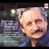 Trumpet Concertos - R.Mudge, F.A.Lazzari, Telemann, etc / Ludwig Guttler, Virtuosi Saxoniae