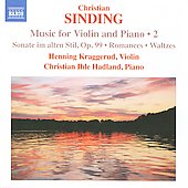 إ˥󥰡å롼/C.Sinding Music for Violin &Piano Vol.2 / Henning Kraggerud, Christian Ihle Hadland[8572255]