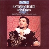 Vivaldi: Arie d'Opera / Manzotti, Bologne Baroque Orchestra Vivaldi: Arie d'Opera / Manzotti, Bologne Baroque Orchestra