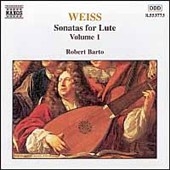 СȡХ/Weiss Sonatas for Lute Vol 1 / Robert Barto[8553773]