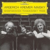 Shostakovich: Piano Trio, Tchaikovsky / Piano Trio Op.50 / Martha Argerich(p), Gidon Kremer(vn), Mischa Maisky(vc)