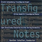 Babbitt: Transfigured Notes;  Schoenberg, et al / Schuller