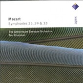 アムステルダム・バロック管弦楽団/Mozart: Symphony No.25, 29, 33