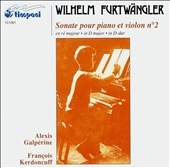 Furtwaengler: Sonate pour piano et violon no 2