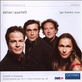 ꡦ/Schumann String Quartet No.1 Op.41-1, Piano Quintet Op.44 (3/5-8/2007) / DelianQuartett, Igor Kamenz(p)[OC711]