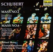 Schubert: Masses no 2 & 6 / Shaw, Atlanta SO & Chorus Schubert: Masses no 2 & 6 / Shaw, Atlanta SO & Chorus