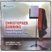 ダイアナ・ブレカロ/C.Gunning： Sonata for Pianoforte, Trio for Violin, Cello &Piano[DMV117]