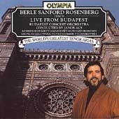 Berle Sanford Rosenberg Live from Budapest