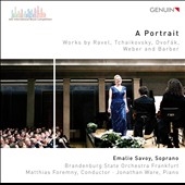 A Portrait - Works by Ravel, Tchaikovsky, Dvorak, Weber and Barber A Portrait - Works by Ravel, Tchaikovsky, Dvorak, Weber and Barber