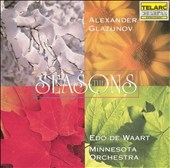GLAZUNOV:SEASONS/SCENES DE BALLET IN A:EDO DE WAART(cond)/MINNESOTA ORCHESTRA