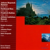 Chamber Music -Hummel, Ries, Kuhlau, Dussek (6/1994) / Brigitte Kronjager(fl), Johannes Degen(vc), Andre Desponds(p) Chamber Music -Hummel, Ries, Kuhlau, Dussek (6/1994) / Brigitte Kronjager(fl), Johannes Degen(vc), Andre Desponds(p)
