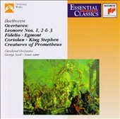 Beethoven: Overtures / Szell, Lane, Cleveland Orchestra