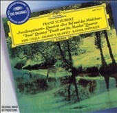 Schubert: Piano Quintet D.667 "Trout", String Quartet No.14 "Death And The Maiden" / Amadeus Quartet, Emil Gilels(p), Rainer Zepperitz(cb)