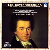 Beethoven: Messe in C Op.86, Ah, Perfido! Op.65, Meerestille & Gluckliche Fahrt Op.112 / William Kendall(T), Charlotte Margiono(S), John Eliot Gardiner(cond), Monteverdi Choir, etc    