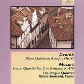 Dvorak: Piano Quintet;  Mozart / Saarinen, Prague Quartet