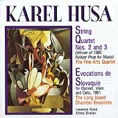 Husa: String Quartets no 2 & 3, etc / Fine Arts Quartet