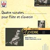 Devienne: Quatre sonates pour flute et clavecin/ Debost, etc
